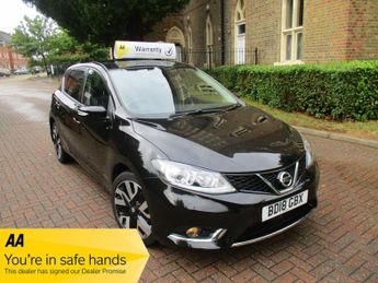 Nissan Pulsar 1.2 DiG-T Tekna FSH Satnav Bluetooth Alloys Reverse Camera