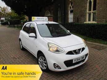 Nissan Micra 1.2 Acenta 5dr FSH Satnav Bluetooth