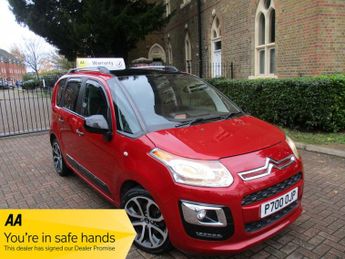 Citroen C3 Picasso 1.2 PureTech Platinum 5dr FSH Satnav Panoramic Roof Bluetooth