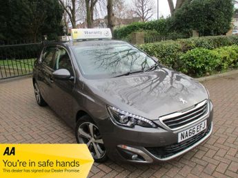 Peugeot 308 1.2 PureTech 130 Allure 5dr £20 TAX Satnav Bluetooth