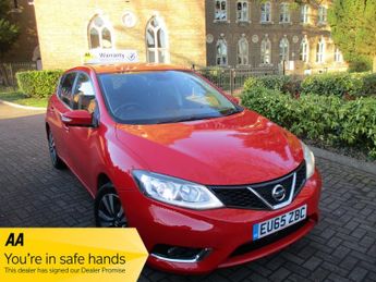 Nissan Pulsar 1.2 DiG-T N-Tec 5dr 1 Owner FSH Sat Nav Bluetooth Alloys