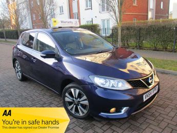 Nissan Pulsar 1.2 DiG-T Tekna 5dr FSH Low Mileage NAV Leather Bluettoth