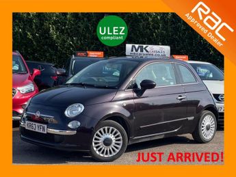 Fiat 500 1.2 Lounge 3dr [Start Stop] KR63YFN