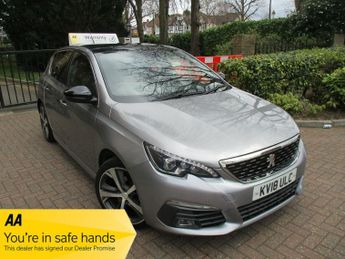 Peugeot 308 1.2 PureTech 130 GT Line 5dr FSH Satnav Bluetooth Alloys Ect..