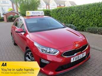 Kia Ceed 1.0T GDi ISG 3 5dr FSH Satnav Bluetooth Alloys