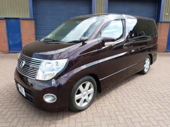 Nissan Elgrand HWS 4WD Red Leather 3.5i Auto