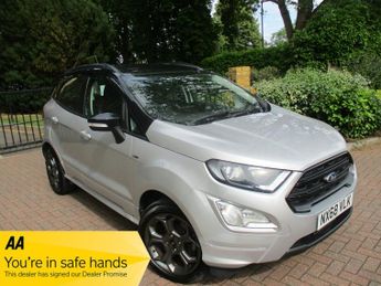 Ford EcoSport 1.0 EcoBoost 125 ST-Line 5dr Low Mileage SH Satnav Bluetooth All