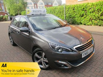 Peugeot 308 1.2 PureTech 130 Allure 5dr FSH Satnav Bluetooth Alloys