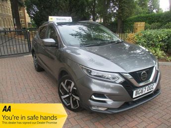Nissan Qashqai 1.2 DiG-T Tekna 5dr SH Satnav Bluetooth Half Leather Panoramic R