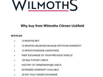 Citroen Berlingo 52kWh MAX M Auto 5dr (7.4kW Charger)