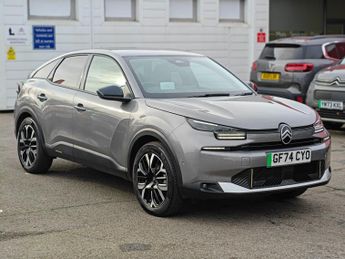 Citroen e-C4 Extended Range 54kWh MAX Auto 5dr (7.4kW Charger)