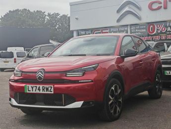 Citroen e-C4 Extended Range 54kWh MAX Auto 5dr (7.4kW Charger)