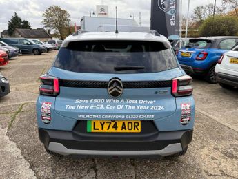 Citroen e-C3 Standard Range 44kWh MAX Auto 5dr (7.4kW Charger)