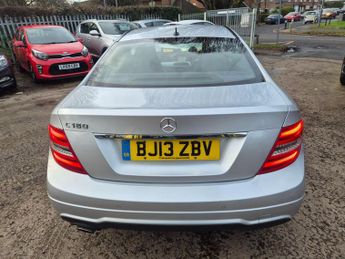 Mercedes-Benz C Class 1.6 C180 BlueEfficiency AMG Sport G-Tronic+ Euro 5 (s/s) 2dr