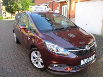Vauxhall Zafira 1.4T SRi Nav 5dr Bluetooth Alloys Leather