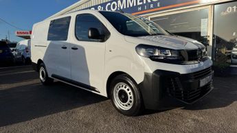Vauxhall Vivaro 2.0 Turbo D 145 Prime LWB H1 Double Cab