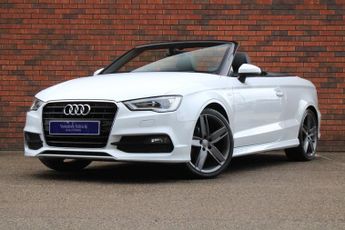 Audi A3 Cabriolet 1.4 TFSI CoD S line S Tronic Euro 6 (s/s) 2dr