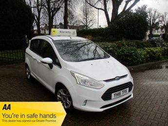 Ford B Max 1.6 Zetec 5dr Automatic Low Mileage SH Alloys Bluetooth