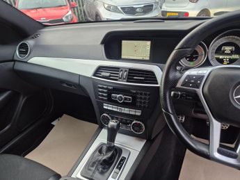 Mercedes-Benz C Class C180 [1.6] BlueEFFICIENCY AMG Sport 2dr Auto