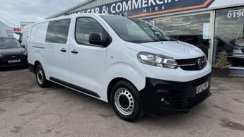 Vauxhall Vivaro 2.0 Turbo D 3100 Dynamic Crew Van L2 H1 Euro 6 (s/s) 6dr