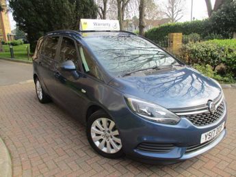 Vauxhall Zafira 1.4T Design 5dr FSH Bluetooth Alloys