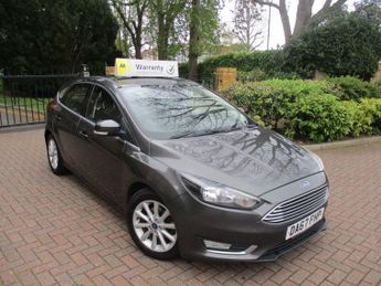 Ford Focus 1.0 EcoBoost 125 Titanium 5dr Satnav Bluetooth Alloys