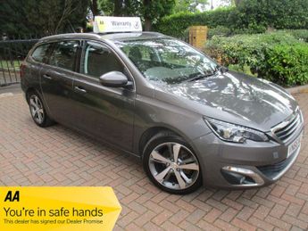 Peugeot 308 1.2 PureTech 130 Allure 5dr FSH Satnav Bluetooth Reverse Camera