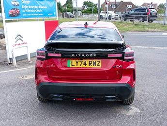 Citroen e-C4 Extended Range 54kWh MAX Auto 5dr (7.4kW Charger)