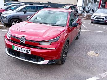 Citroen e-C4 Extended Range 54kWh MAX Auto 5dr (7.4kW Charger)