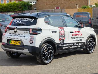 Citroen e-C3 Standard Range 44kWh MAX Auto 5dr (11kW Charger)