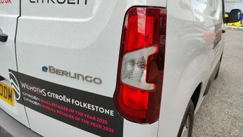 Citroen E-Berlingo 52kWh Enterprise M Panel Van Auto SWB 5dr (11kW Charger)