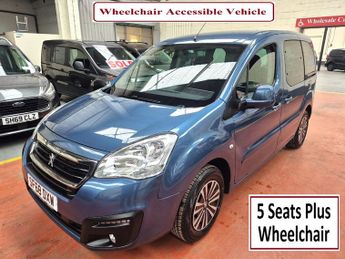 Peugeot Partner WHEELCHAIR ACCESSIBLE HORIZON RS BLUE HDI S/S