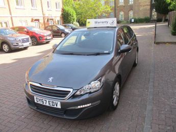 Peugeot 308 1.6 BlueHDi 100 Active 5dr FPSH Satnav Bluetooth Alloys