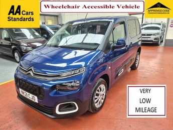 Citroen Berlingo WHEELCHAIR ACCESSIBLE 1.5 BlueHDi 100 Feel M