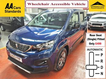 Peugeot Rifter WHEELCHAIR ACCESSIBLE 1.5 BlueHDi 130 Allure 5dr