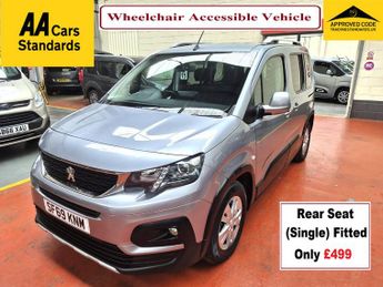 Peugeot Rifter WHEELCHAIR ACCESSIBLE 1.5 BlueHDi 100 Allure 5dr