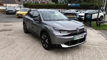 Citroen e-C4 Extended Range 54kWh MAX Auto 5dr (11kW Charger)
