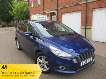 Ford S-Max 1.5 EcoBoost Titanium 5dr FSH Satnav Leather Bluetooth Alloys