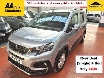 Peugeot Rifter WHEELCHAIR ACCESSIBLE 1.5 BlueHDi 100 Allure