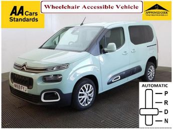 Citroen Berlingo WHEELCHAIR ACCESSIBLE 1.5 BlueHDi 130 Feel M