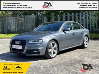 Audi A4 2.0 TDI QUATTRO BLACK EDITION 4DR Manual