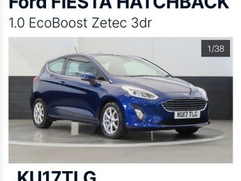 Ford Fiesta 1.0 ZETEC 3DR Manual