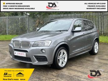 BMW X3 3.0 XDRIVE30D M SPORT 5DR Automatic