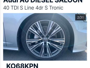 AUDI A6 2.0 TDI S LINE MHEV 4DR Semi Automatic
