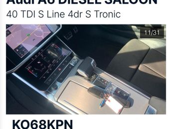 AUDI A6 2.0 TDI S LINE MHEV 4DR Semi Automatic