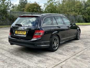 MERCEDES-BENZ C-CLASS C220 CDI BLUEEFFI 2.1 C220 CDI BLUEEFFICIENCY SPORT 5DR Automatic