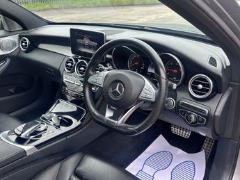 MERCEDES-BENZ C-CLASS 2.1 C300 H AMG LINE PREMIUM PLUS 4DR AUTOMATIC