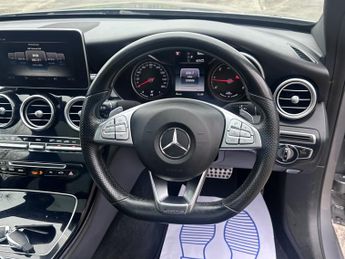 MERCEDES-BENZ C-CLASS 2.1 C300 H AMG LINE PREMIUM PLUS 4DR AUTOMATIC