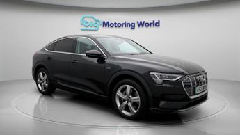 Audi e-tron SPORTBACK QUATTRO TECHNIK
