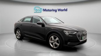 Audi e-tron SPORTBACK QUATTRO TECHNIK